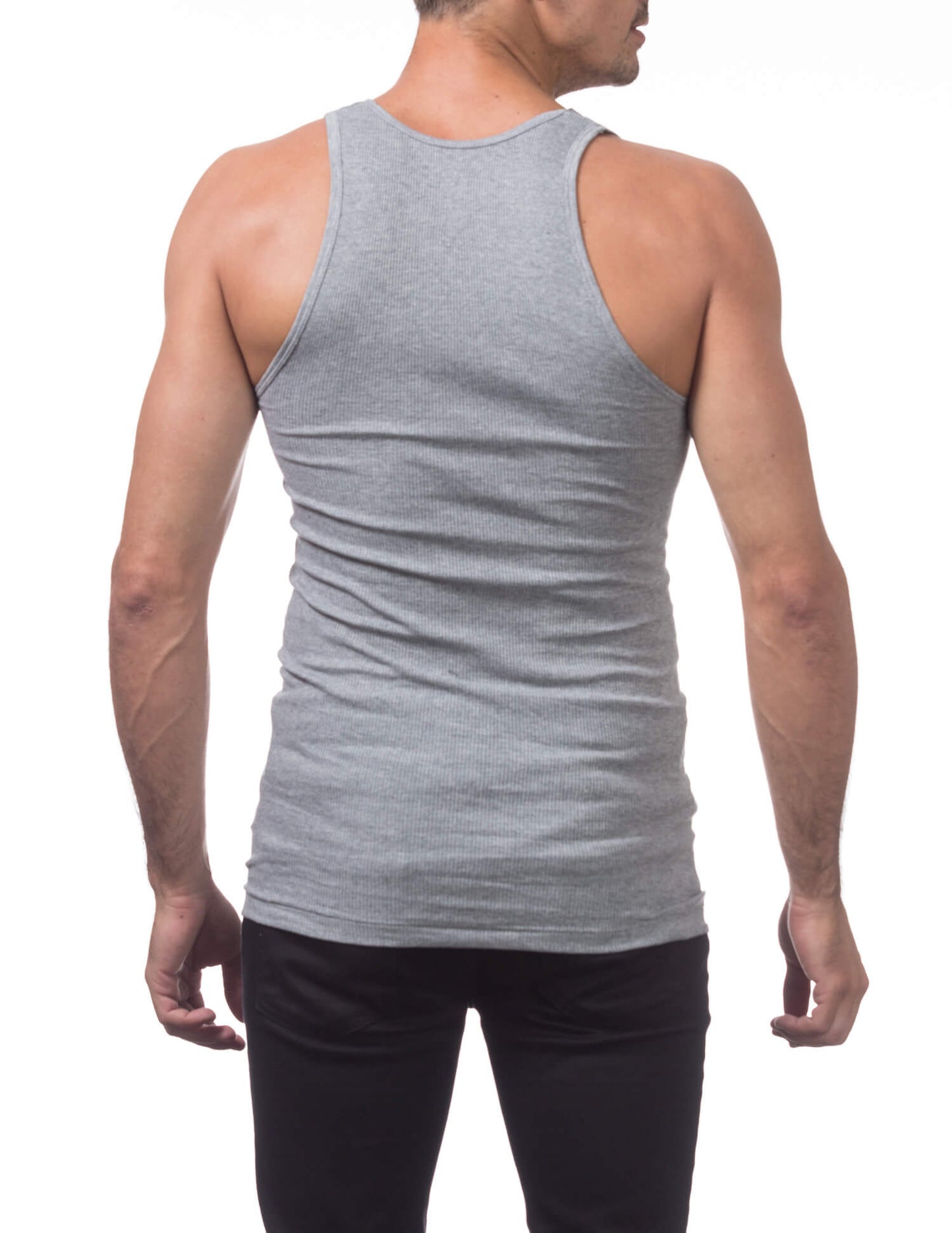 Pro Club O-DOG Premium Cotton A-Shirt - Gray (2 Per Pack)