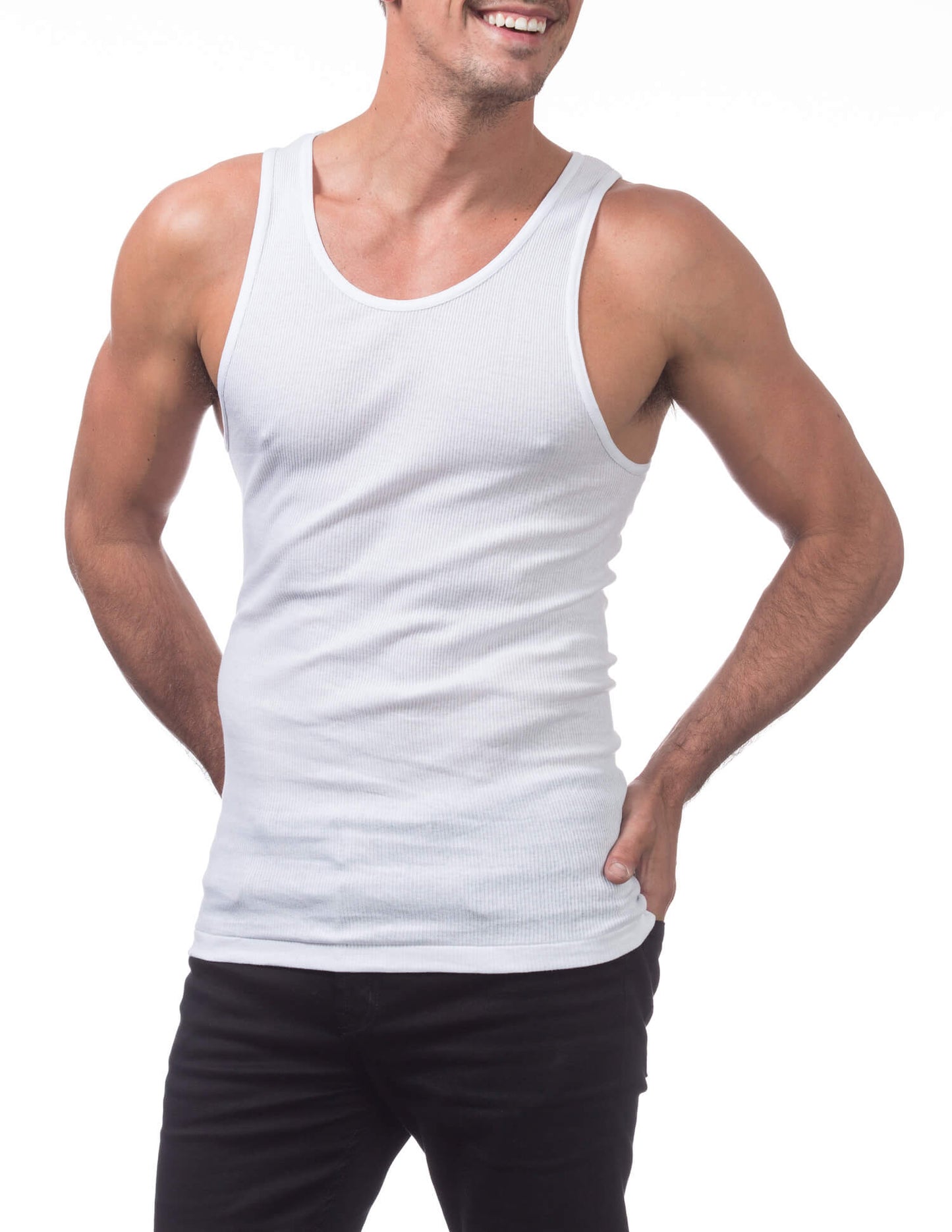 Pro Club O-DOG Premium Cotton A-Shirt - White (3 Per Pack)