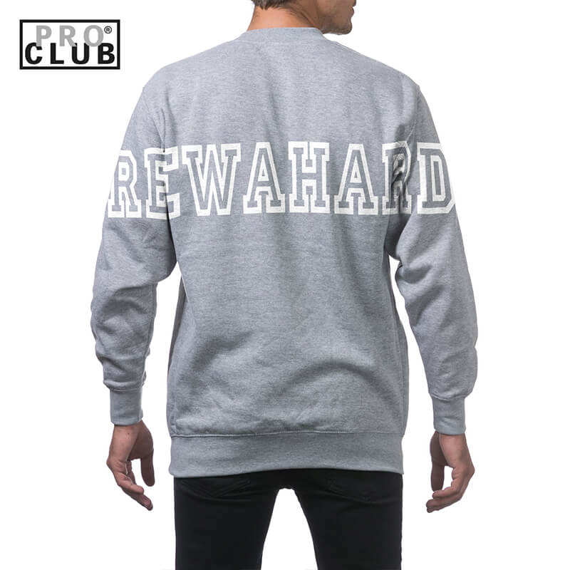 REWAHARD BACK SHOULDER ALL STAR Pro Club Heavyweight Pullover Sweater (13oz)
