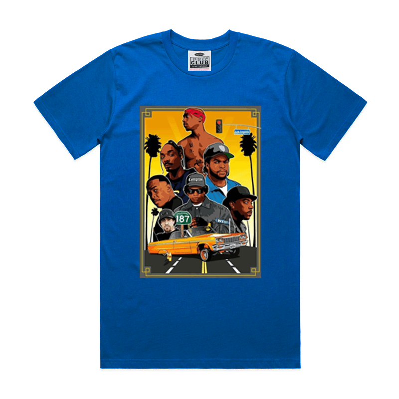 Pro Club Rappers Digital printed Tee