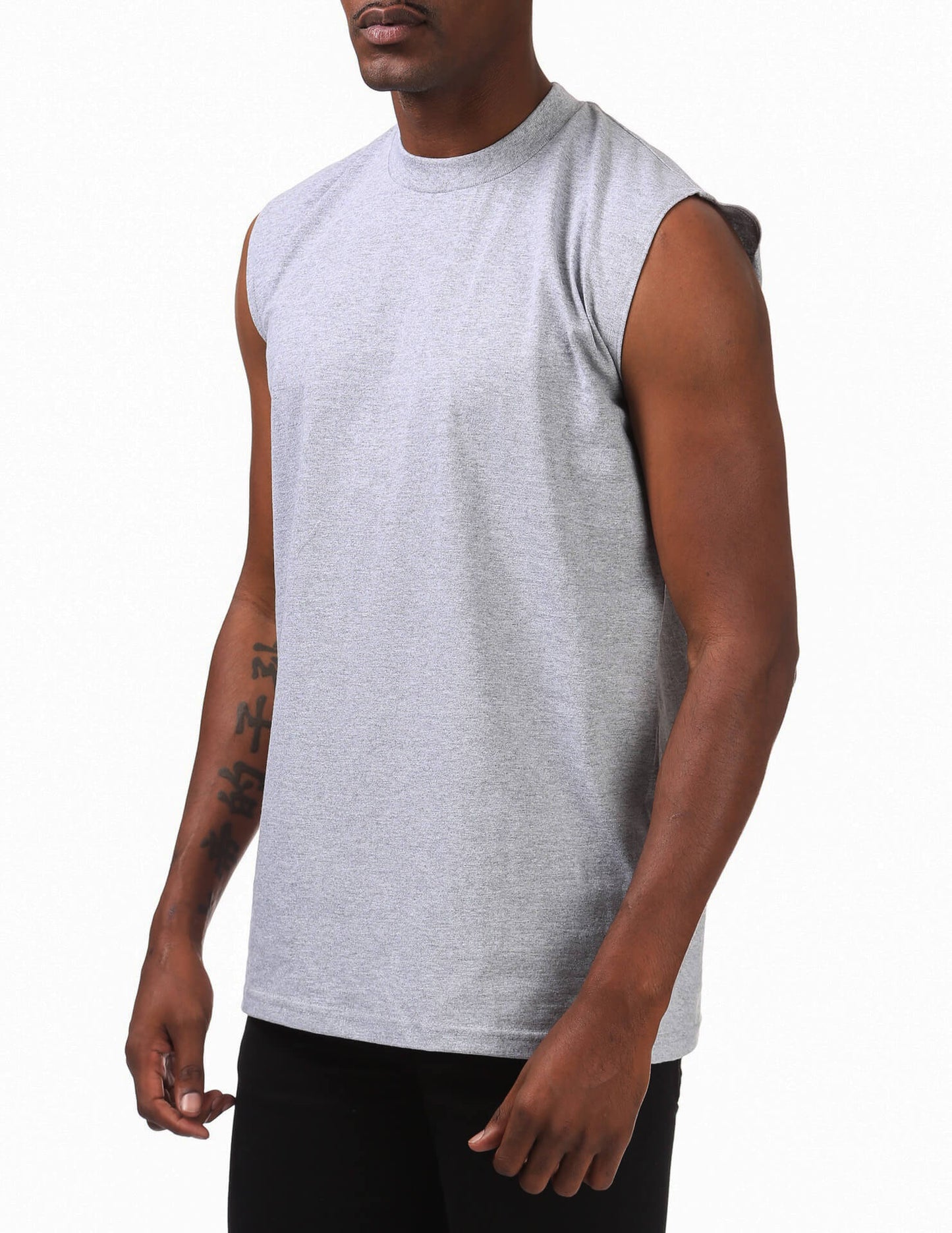 Pro Club Heavyweight Sleeveless Muscle Tee - GRAY