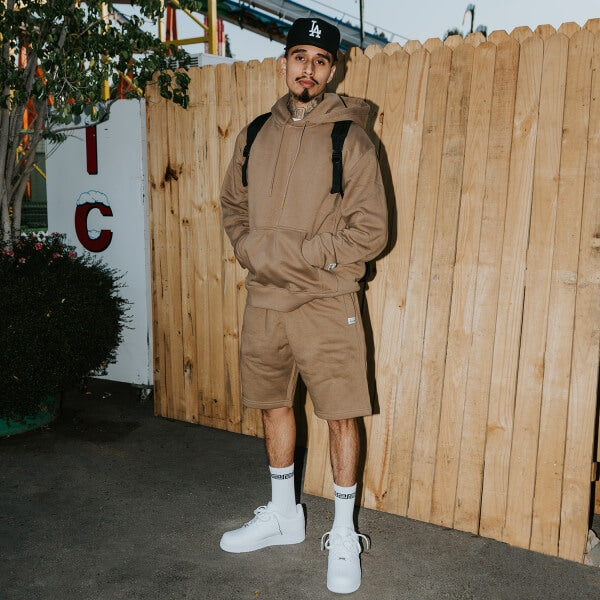 Pro Club Men's Heavyweight Basic Hoodie - Taupe Haze