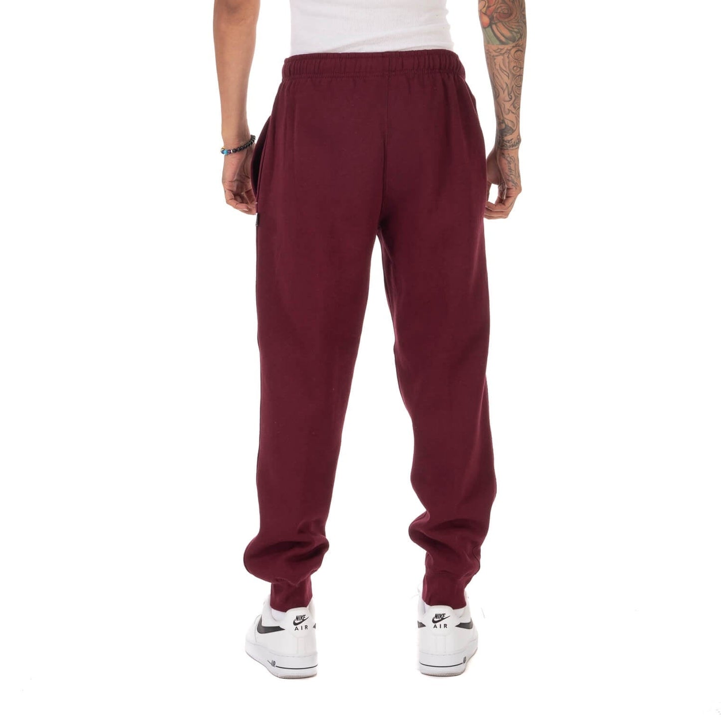 Pro Club Jogger Fleece Long Pants - Maroon