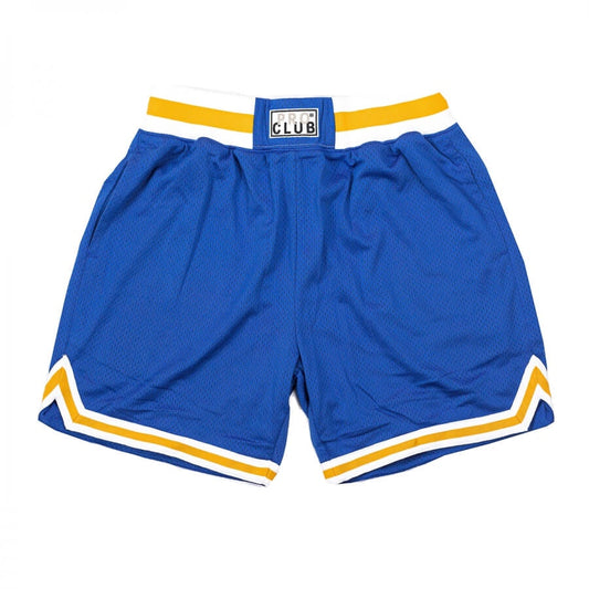 Pro Club Classic Basketball Shorts - TrueBlue/White