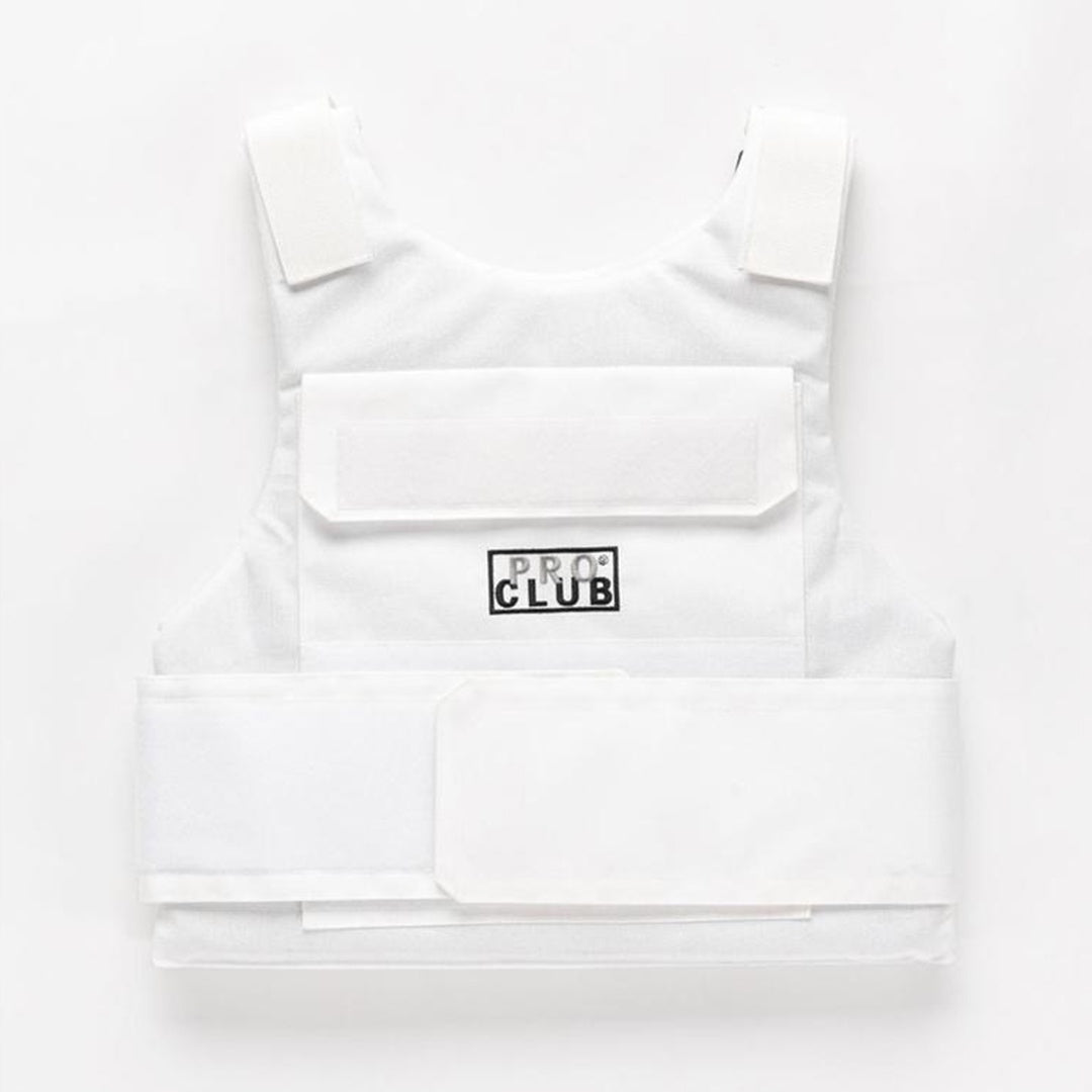 Pro Club Plate Carrier Vest - White