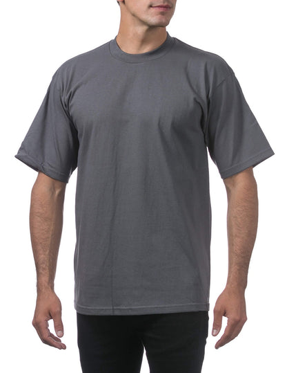 Pro Club Men's Heavyweight Short Sleeve Tee - GRAPHITE