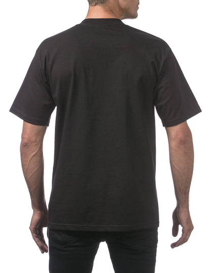 Pro Club Men's Heavyweight Short Sleeve Tee - BLACK