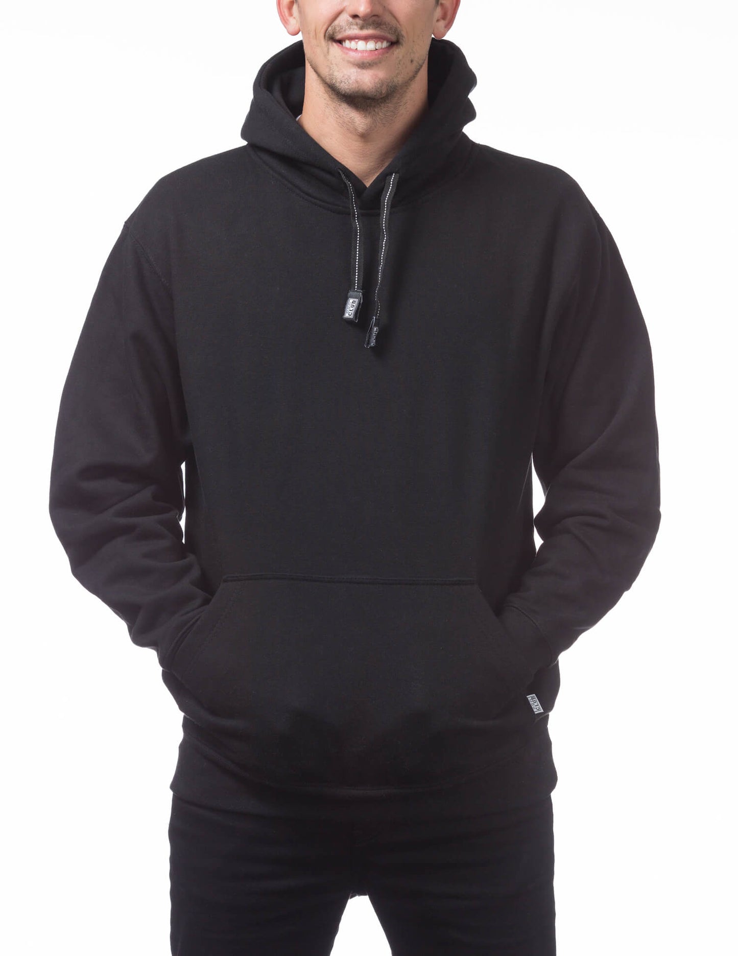 Pro Club Heavyweight Pullover Hoodie  (13oz)  - BLACK