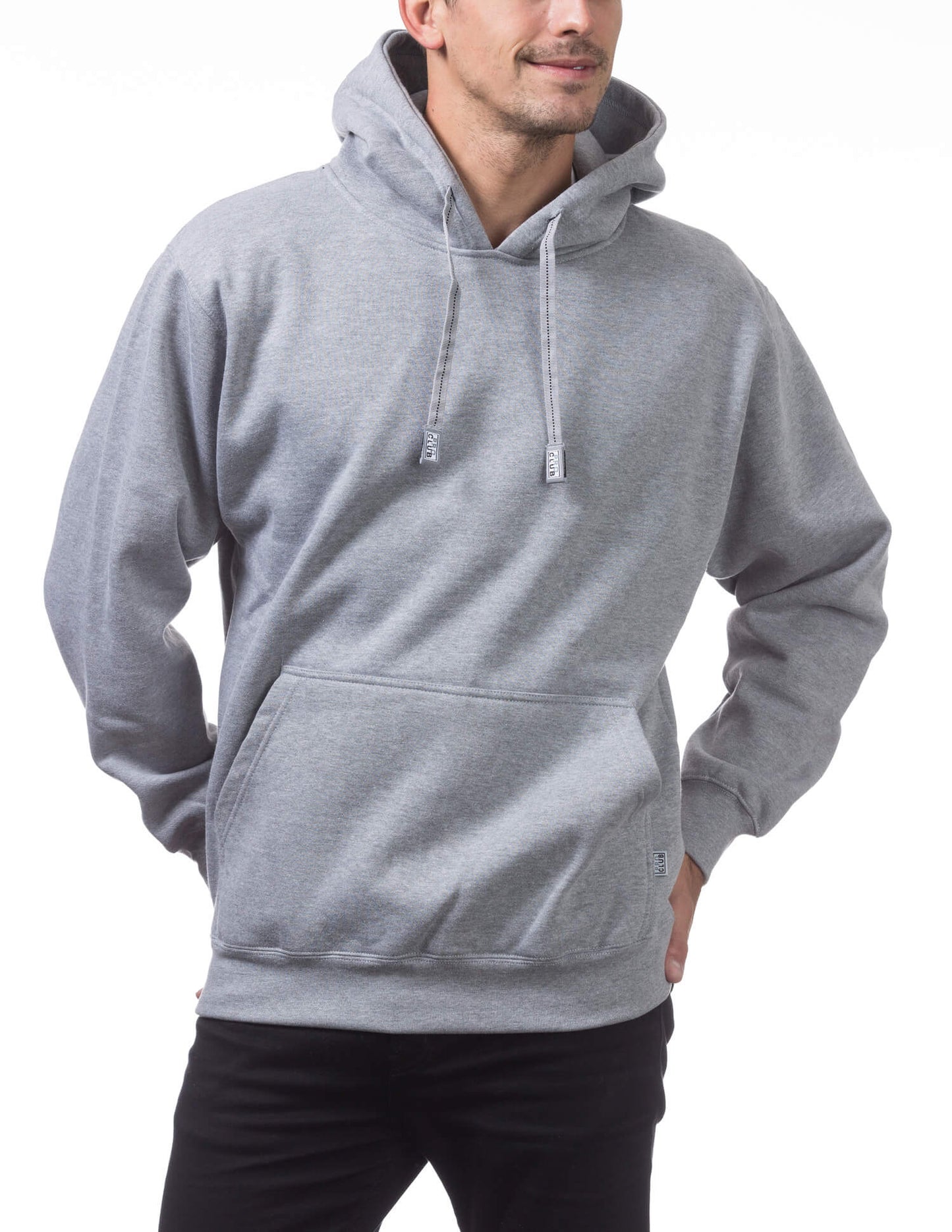 Pro Club Heavyweight Pullover Hoodie (13oz) - GRAY