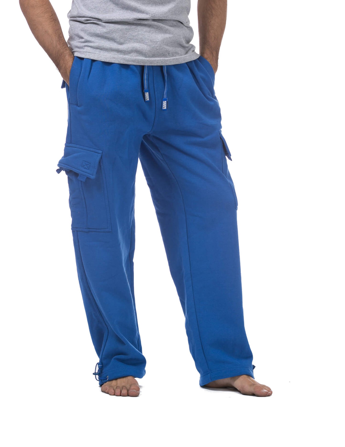 Pro Club Heavyweight Fleece Cargo Pants - ROYAL