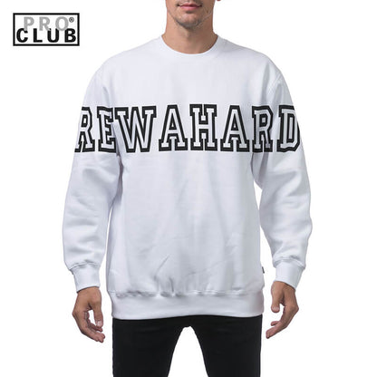 REWAHARD FRONT ALL STAR Pro Club Heavyweight Pullover Sweater (13oz)