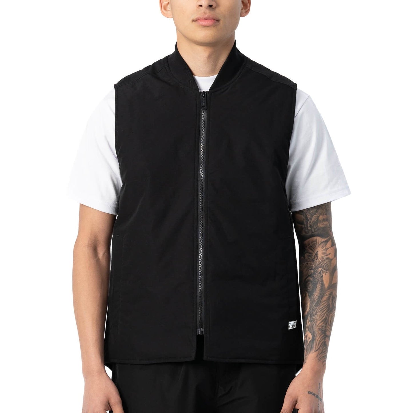 Pro Club Men's Heavyweight Work Vest - Black