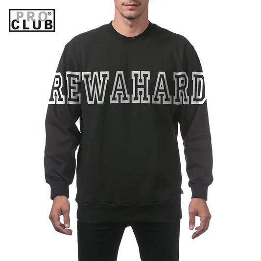 REWAHARD FRONT ALL STAR Pro Club Heavyweight Pullover Sweater (13oz)