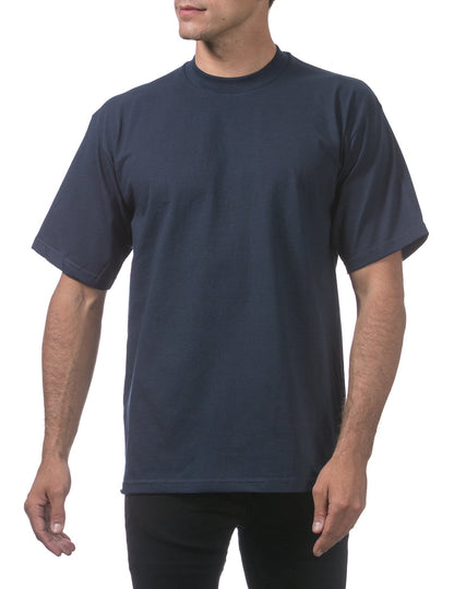 Pro Club Men's Heavyweight Short Sleeve Tee - NAVY