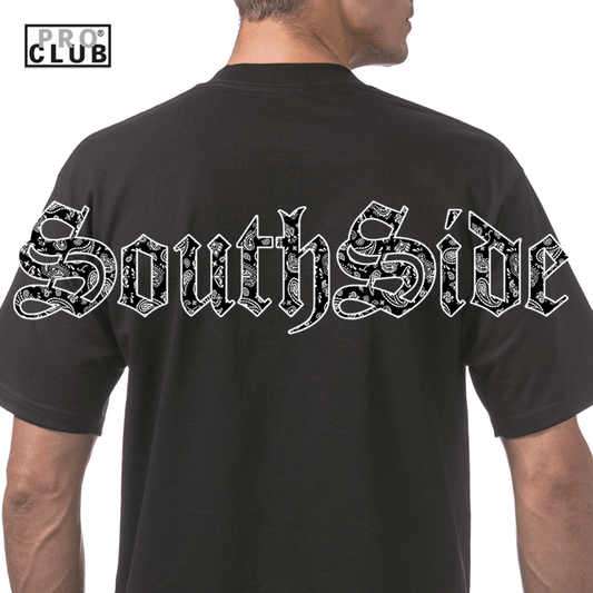 Pro Club Bandana SouthSide Tee - Black