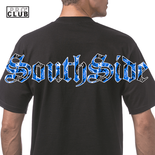Pro Club Bandana SouthSide Tee - Black