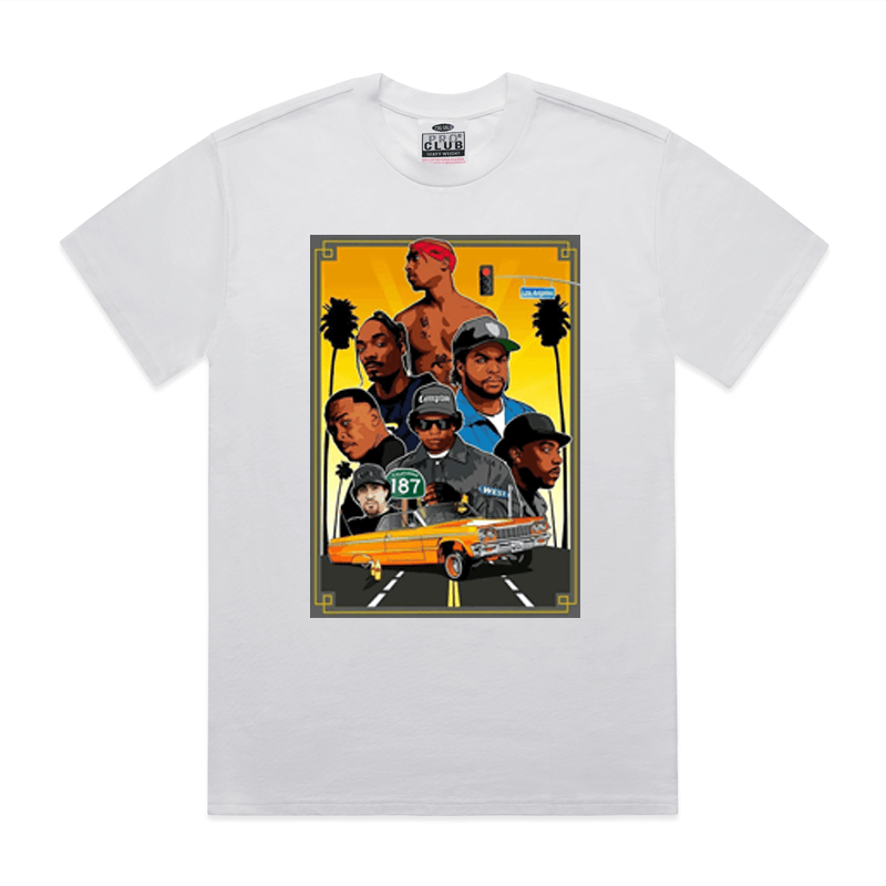 Pro Club Rappers Digital printed Tee