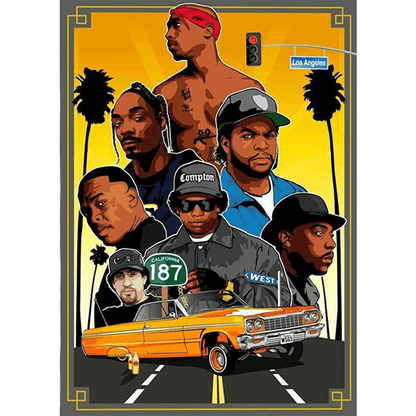 Pro Club Rappers Digital printed Tee