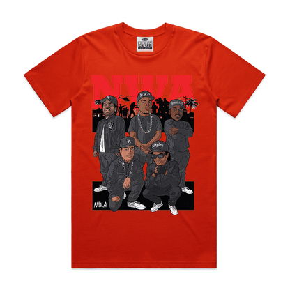 Pro Club NWA Rapper Digital printed Tee