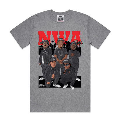 Pro Club NWA Rapper Digital printed Tee