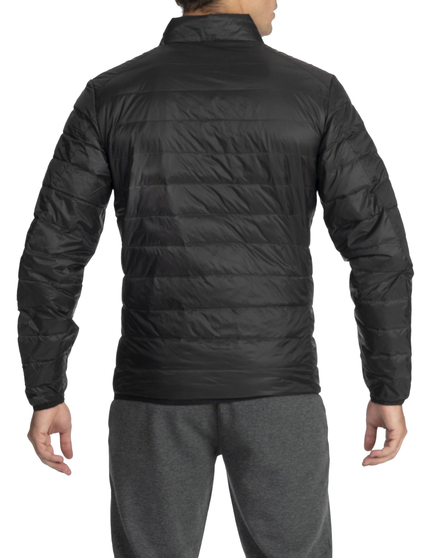 Pro Club Packable Lightweight Down Jacket - BLACK