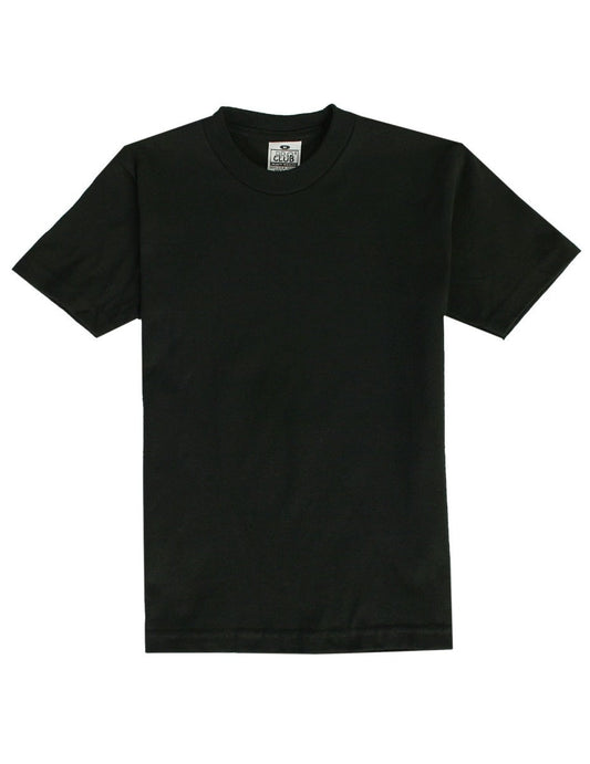 Pro Club Youth Short Sleeve Crew Neck Tee - BLACK